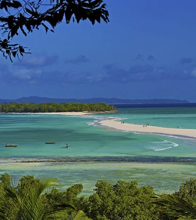 Splendor beach landscape Nosy Be Island